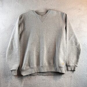 Carhartt Mens Original Fit Crewneck Sweatshirt Gray Large Pullover K124